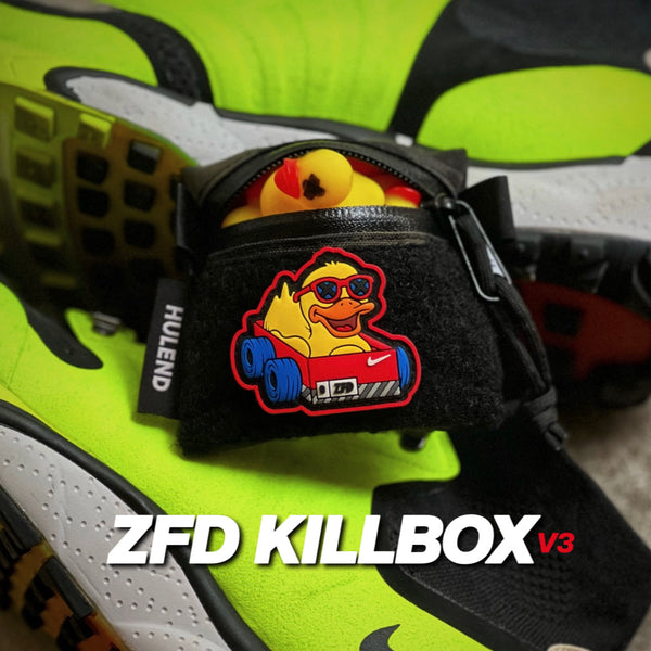 Zero Fucks Duck® KillBOX Mini Patch Series - V3 Orange