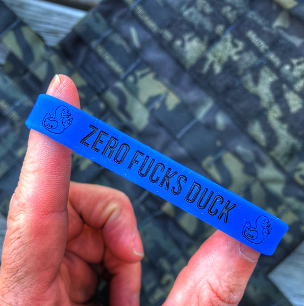 ZFD® Actual Project Patrol Blue Silicone Wristband