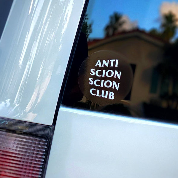 Dangerous Goods® “Anti Scion Scion Club” Sticker