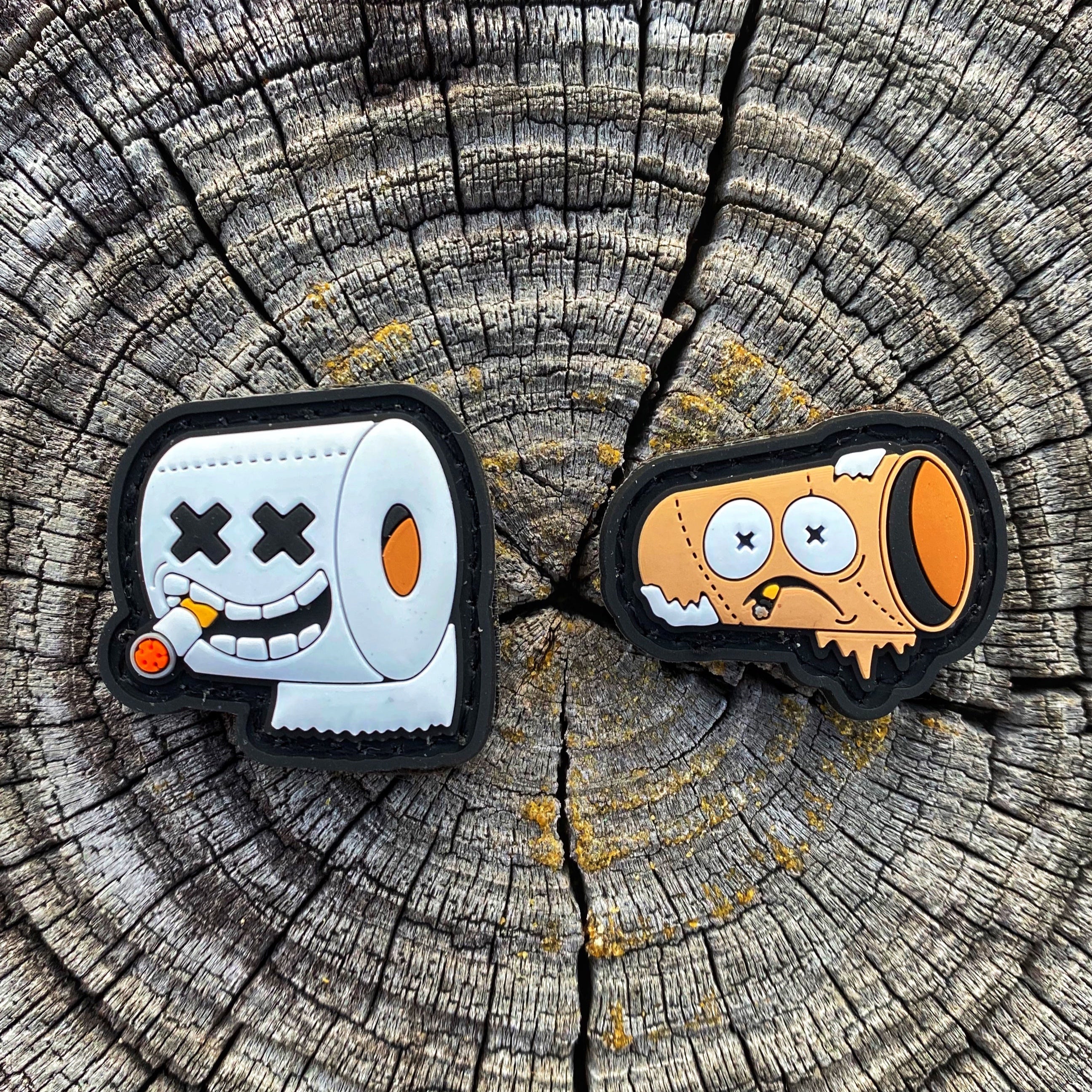 Dangerous Goods® PVC Toilet Paper Ranger Eye Morale Patch Set