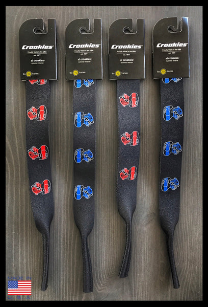 Zero Fucks Duck® TBL & TRL Croakies® XL Sunglasses Retainers - 2 Colors