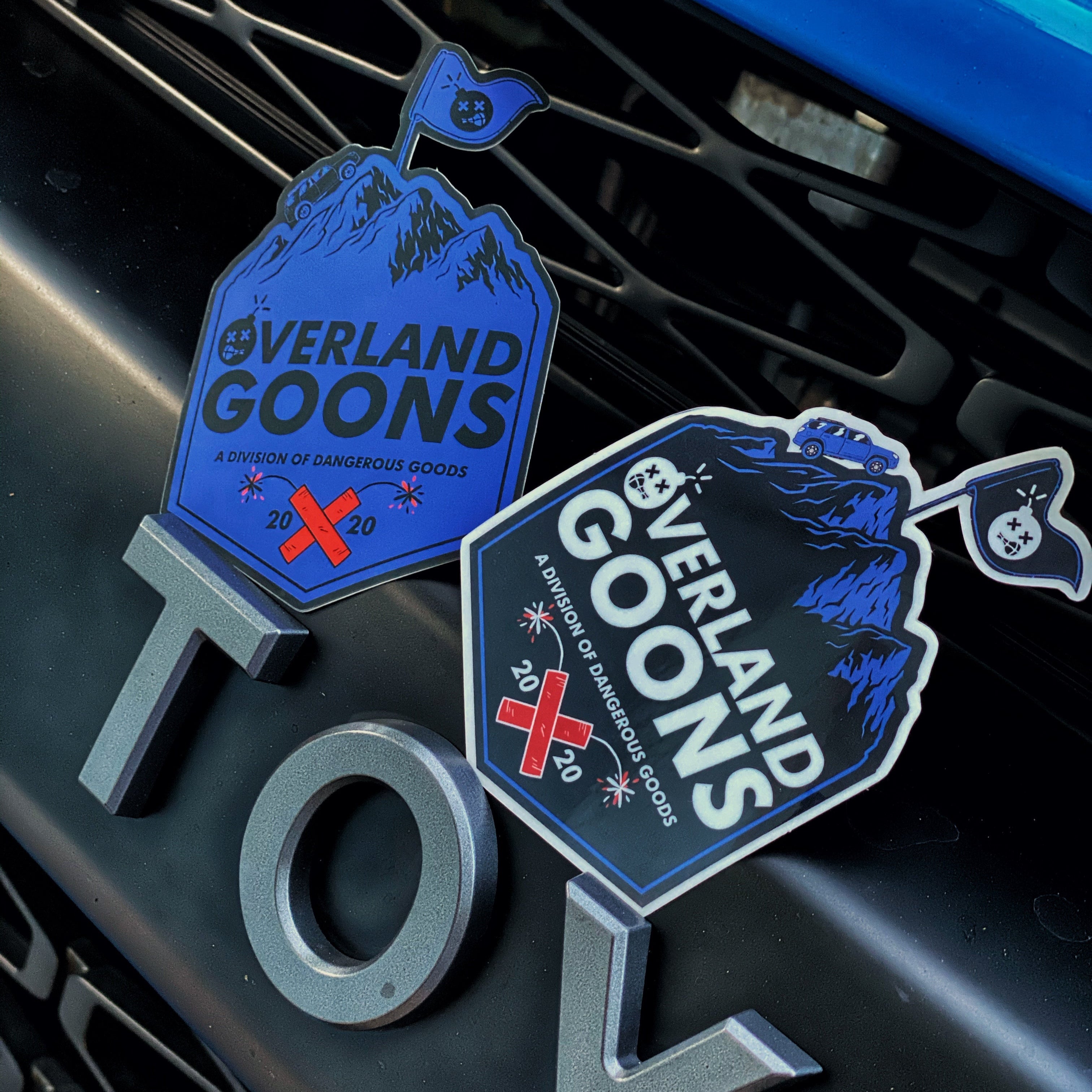 Dangerous Goods® Overland Goons Flagship Sticker