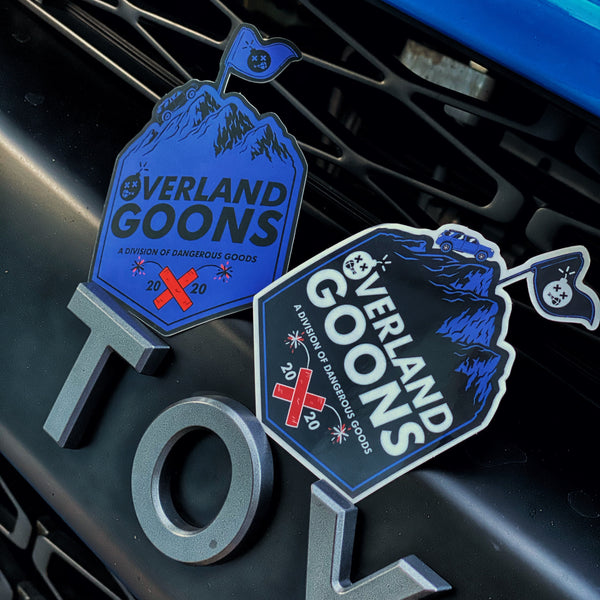 Dangerous Goods® Overland Goons Flagship Sticker