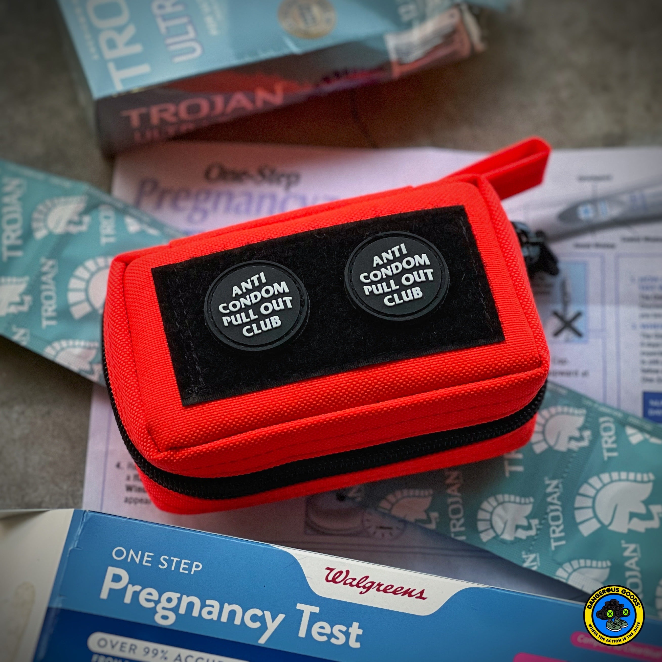 Dangerous Goods® Anti Condom Pull Out Club Ranger Eye Patch