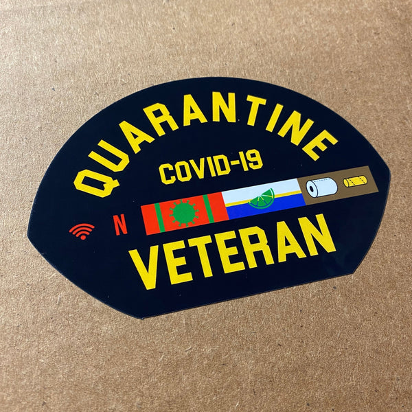 Dangerous Goods® Quarantine Veteran Sticker
