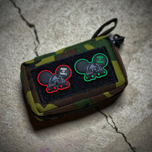 Dangerous Goods® Born To Thrill Ranger Eye Helmet Patch