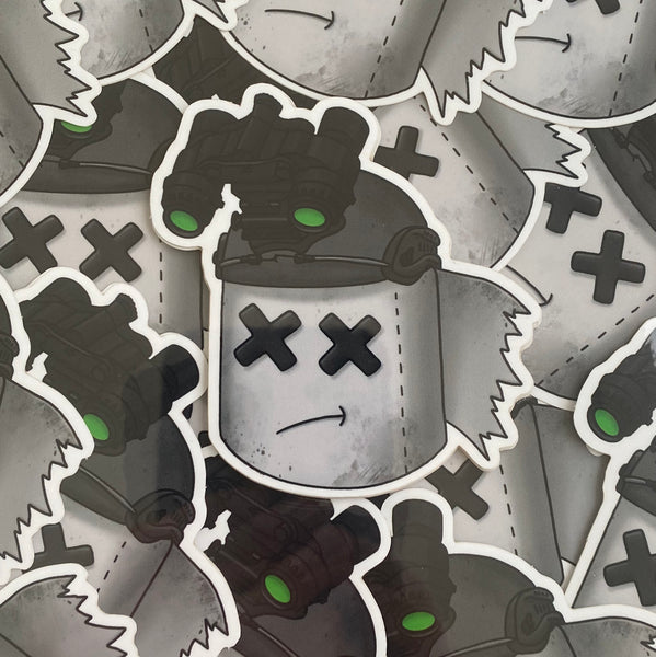 Dangerous Goods® Toilet Paper Operator Sticker