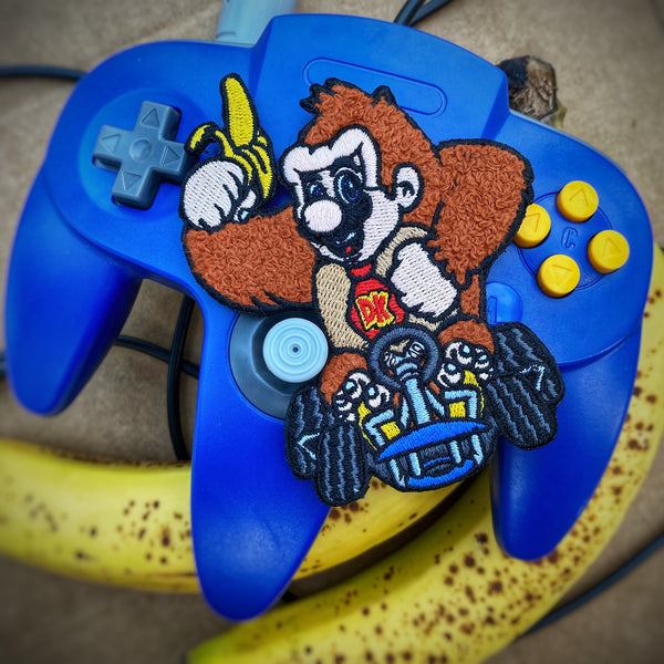 SMB x Kong Kart 90's Mash-Up Patch