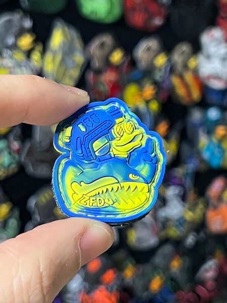 ZFD® Classified Tie Dye Ranger Eye Patch - Yellow & Blue