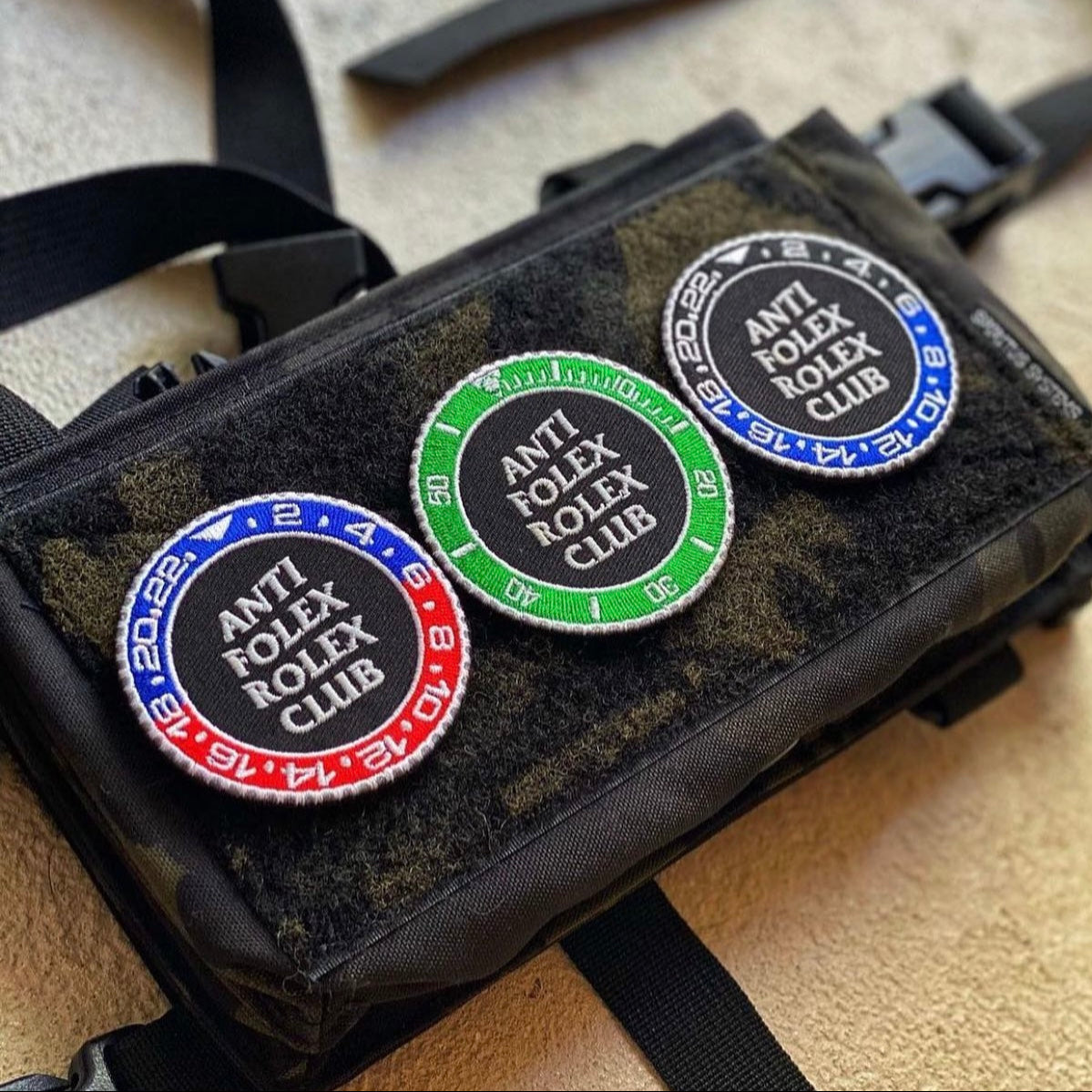 Dangerous Goods® Anti Folex Club Watch Patch Series