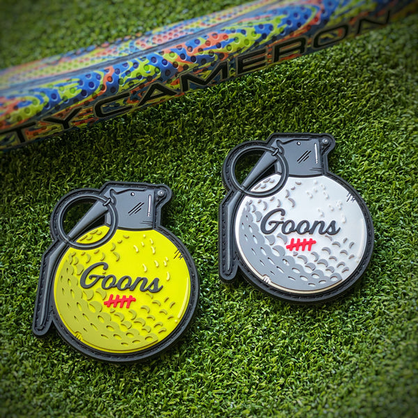 Dangerous Goods® Goons Golf V-40 Grenade Ball PVC Patch