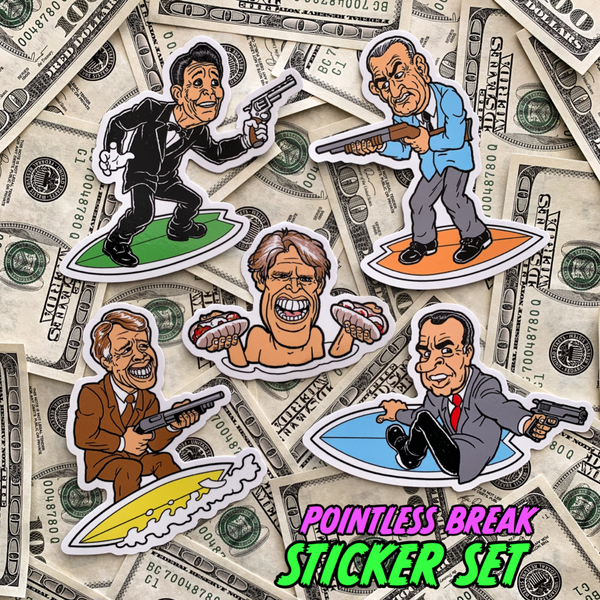 Dangerous Goods® x Steve Nazar ‘POINTLESS BREAK’ Sticker Set