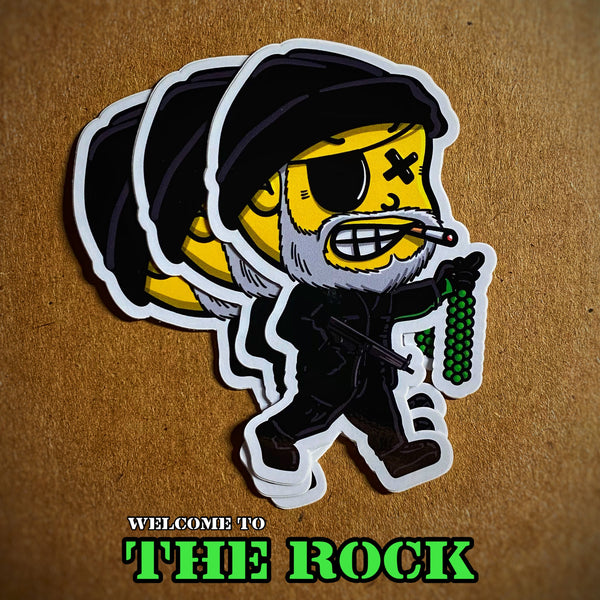 Little Goons™ Action Figure Sticker - The Rock