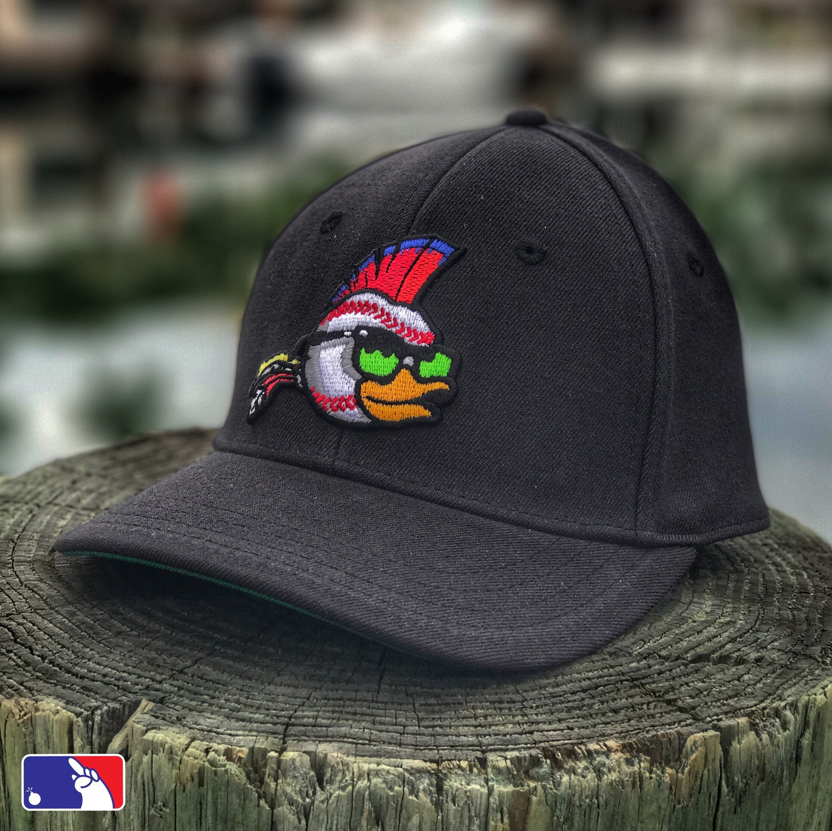 ZFD® Baseball Wild Duck Flex-Fit Hat - Black