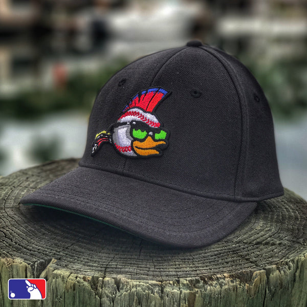 ZFD® Baseball Wild Duck Flex-Fit Hat - Black