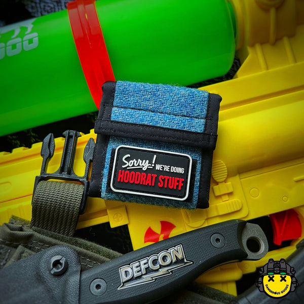 Dangerous Goods® Sorry We’re Doing Hoodrat Stuff Sign - Ranger Eye Patch