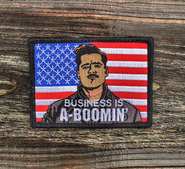 Business Is A-Boomin Morale Patch - 4 Options