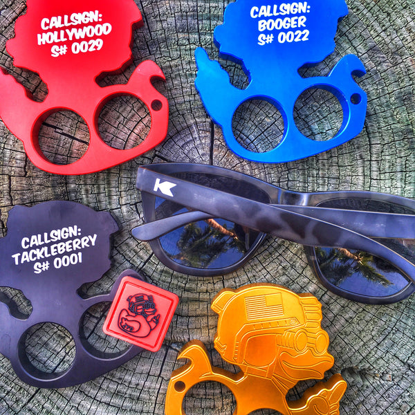 ZERO FUCKS DUCK KNUCK LIMITED EDITION BOTTLE OPENER