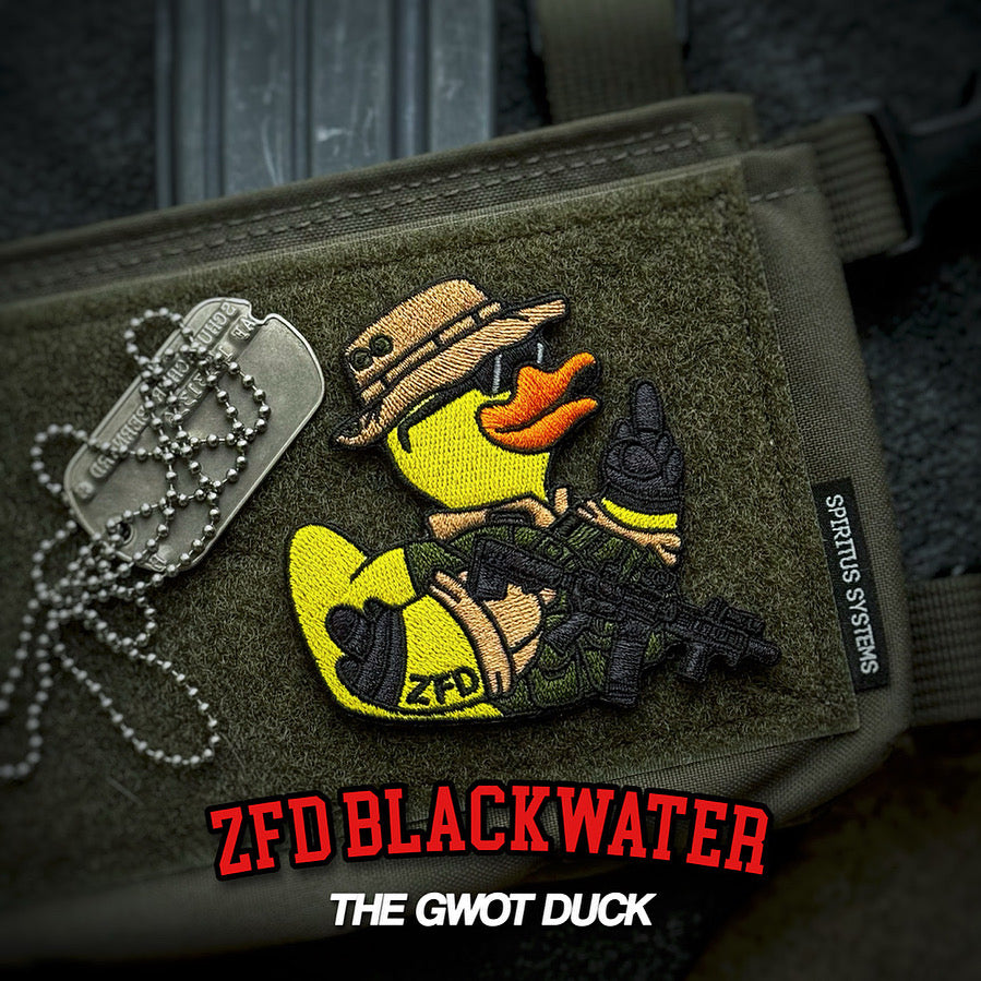 ZFD® Blackwater GWOT Contractor Duck Patch