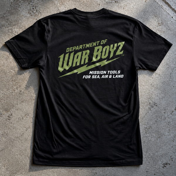 Department of War Boyz™ Mission Tools T-Shirt - OD Green