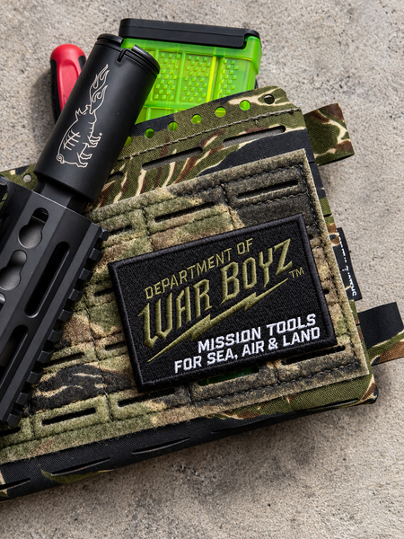Dept of War Boyz™ Mission Tools Patch - V1 OD Green