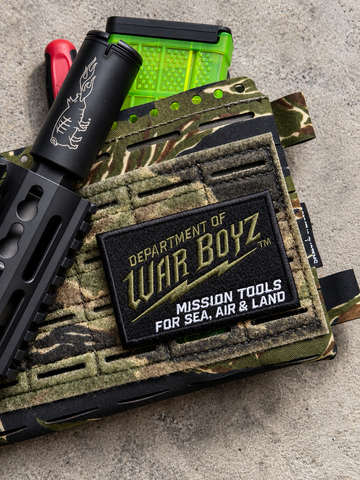 Dept of War Boyz™ Mission Tools Patch - V1 OD Green