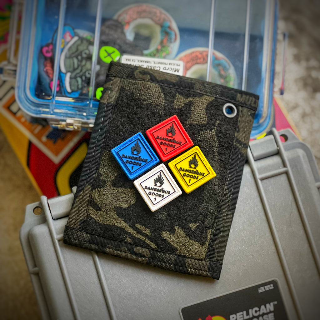Dg Ranger Dangerous Goods® Classic Placard Ranger Eye Patch - 4 Colors | DUMP BOX