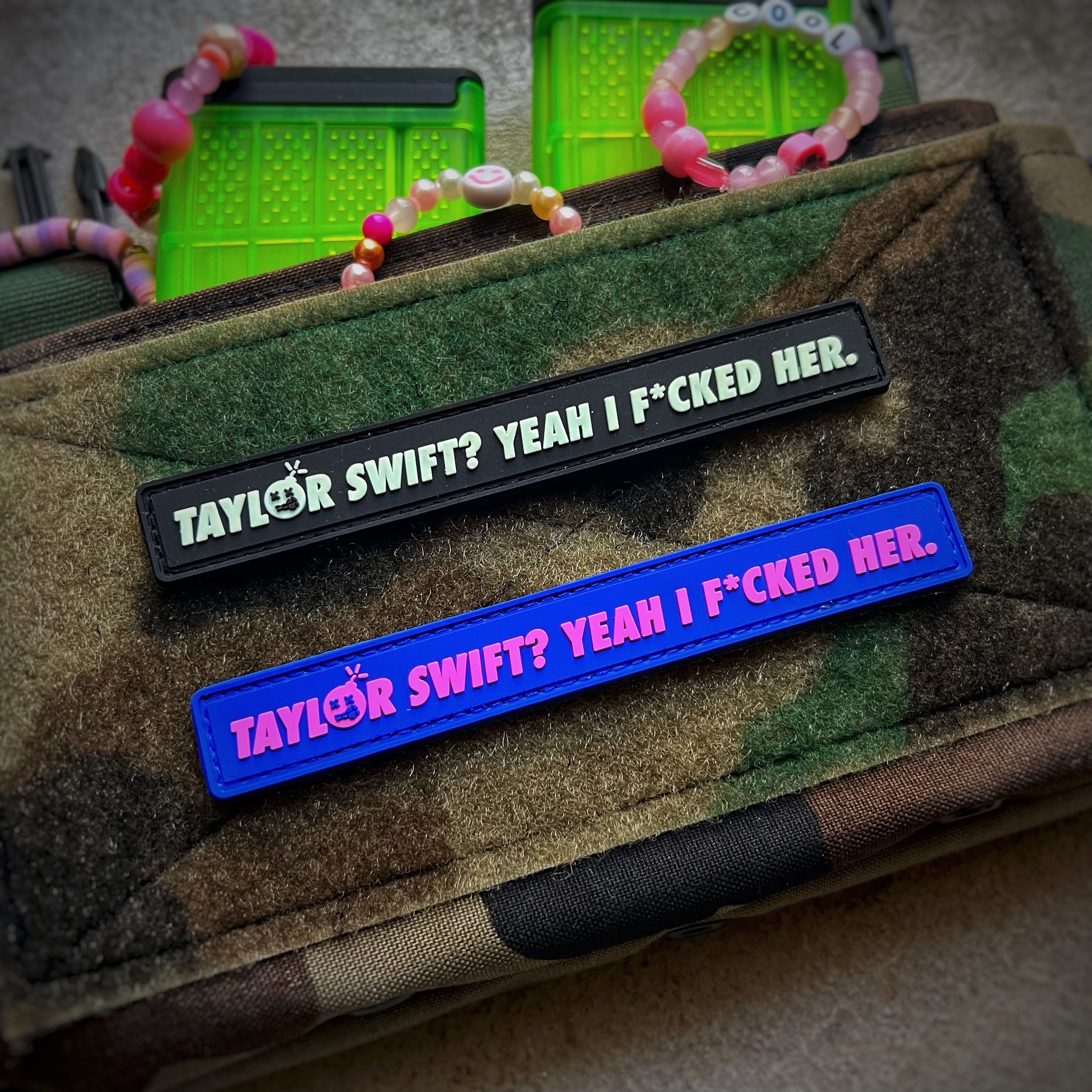 Dangerous Goods®️ Taylor Swift? Yeah I….. PVC Morale Patch - 2 Color Options
