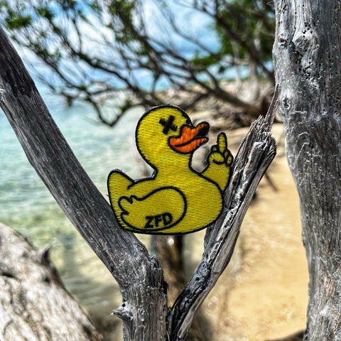 Zero Fucks Duck®️ ZFD Operator Duck Morale Patches