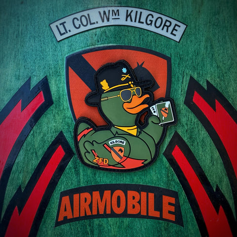 ZFD® Kilgore Air Cav Death Cards PVC Patch