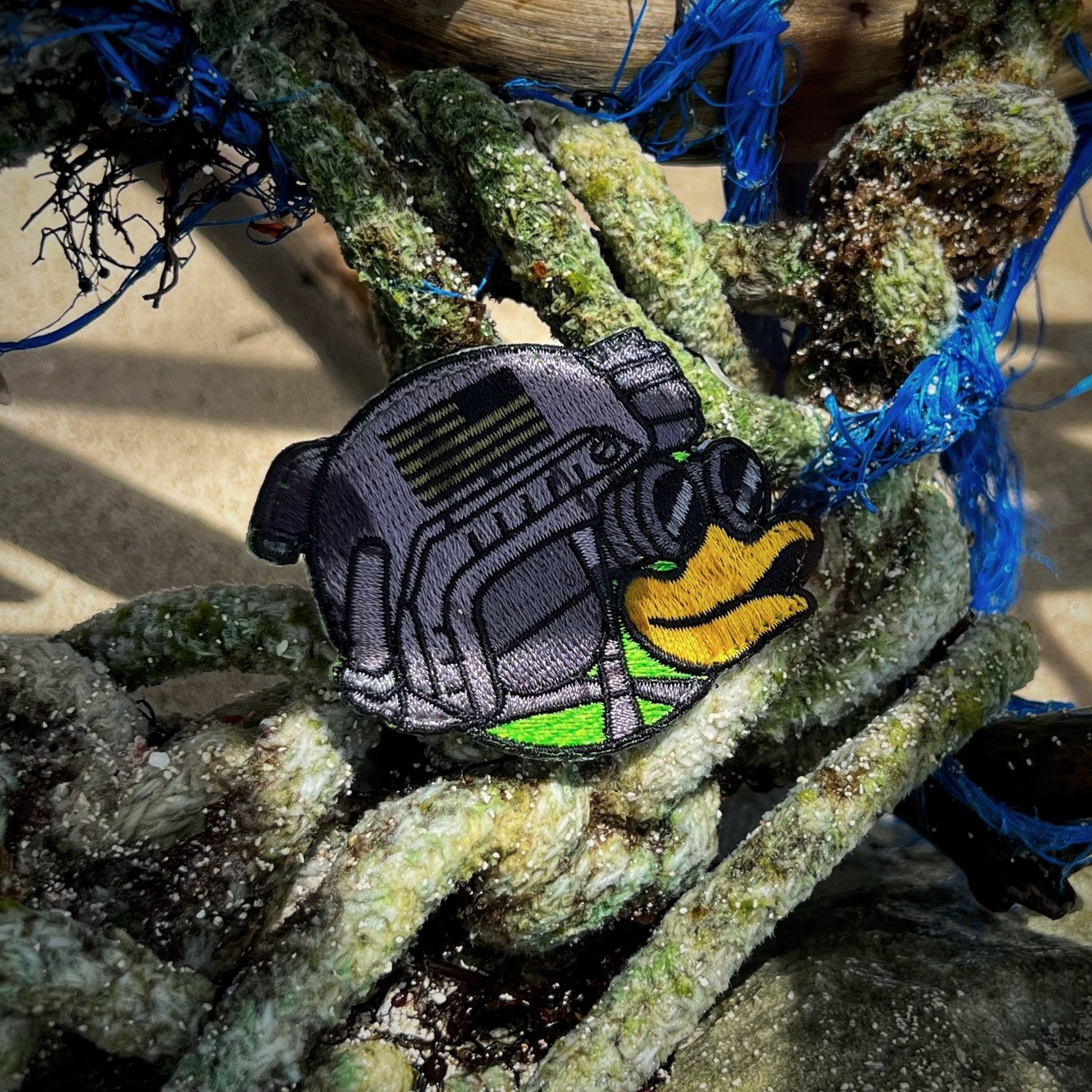 ZFD® Duck Head Patch - Toxic Green