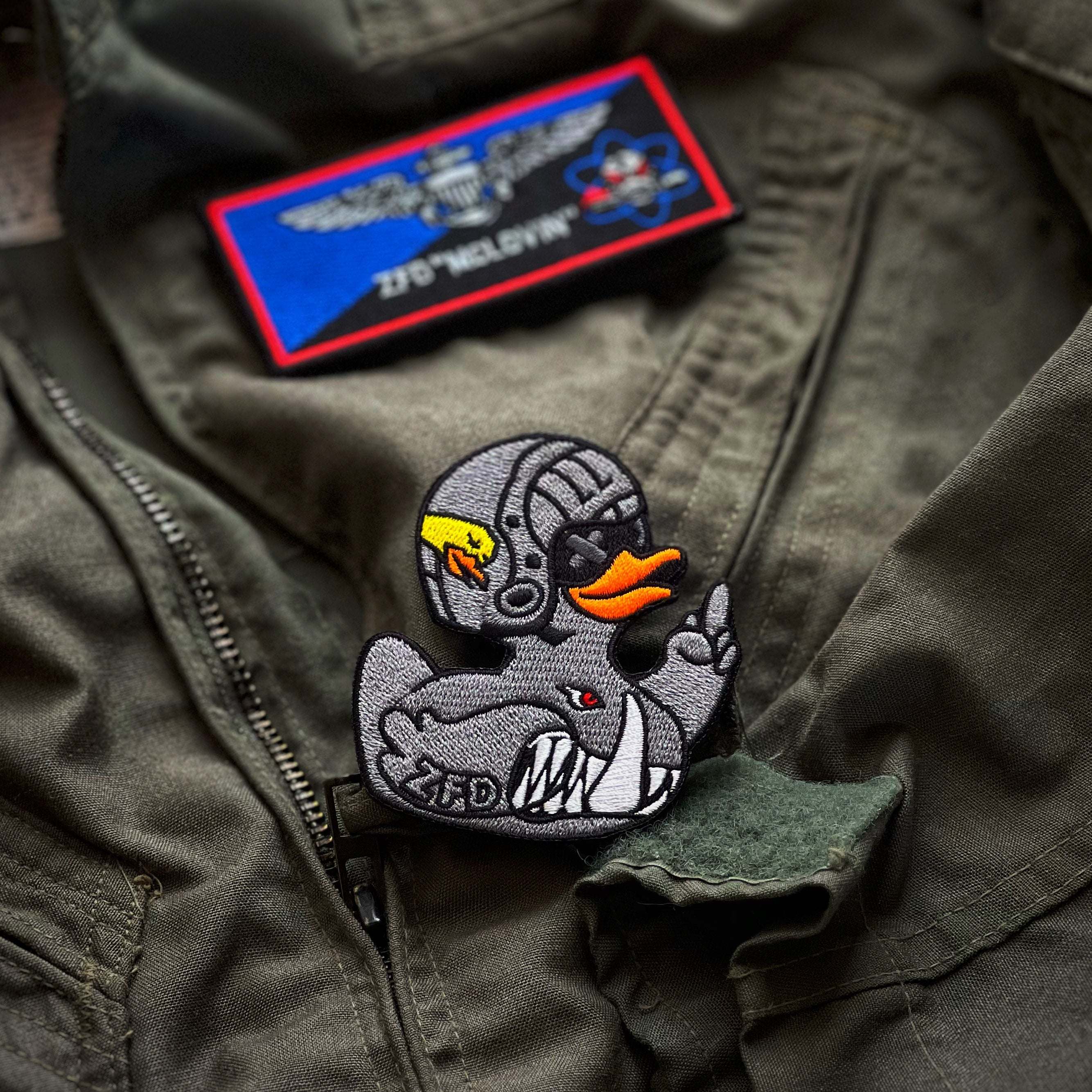 Zero Fucks Duck®️ Classified Series Patch - V2 A10 Warthog Duck