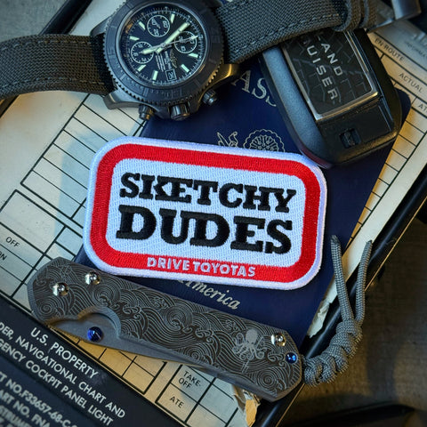 Lume Raiders™ Sketchy Dudes Drive Yotas Patch