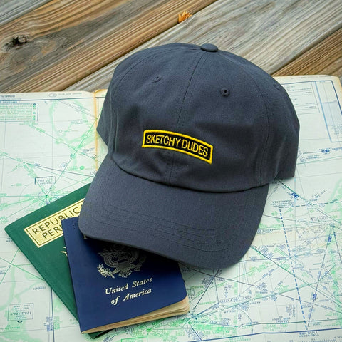 Lume Raiders™ Sketchy Dudes Tab Dad Hat - Gray