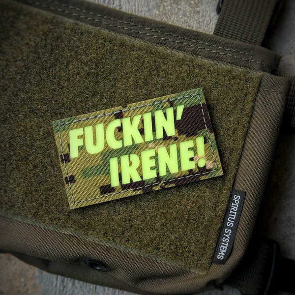FUCKIN’ IRENE Laser Cut Glow Patch - 5 Options