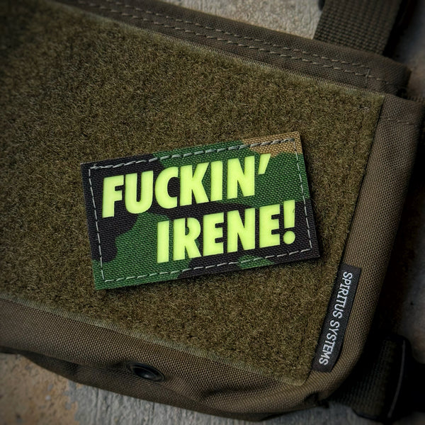FUCKIN’ IRENE Laser Cut Glow Patch - 5 Options