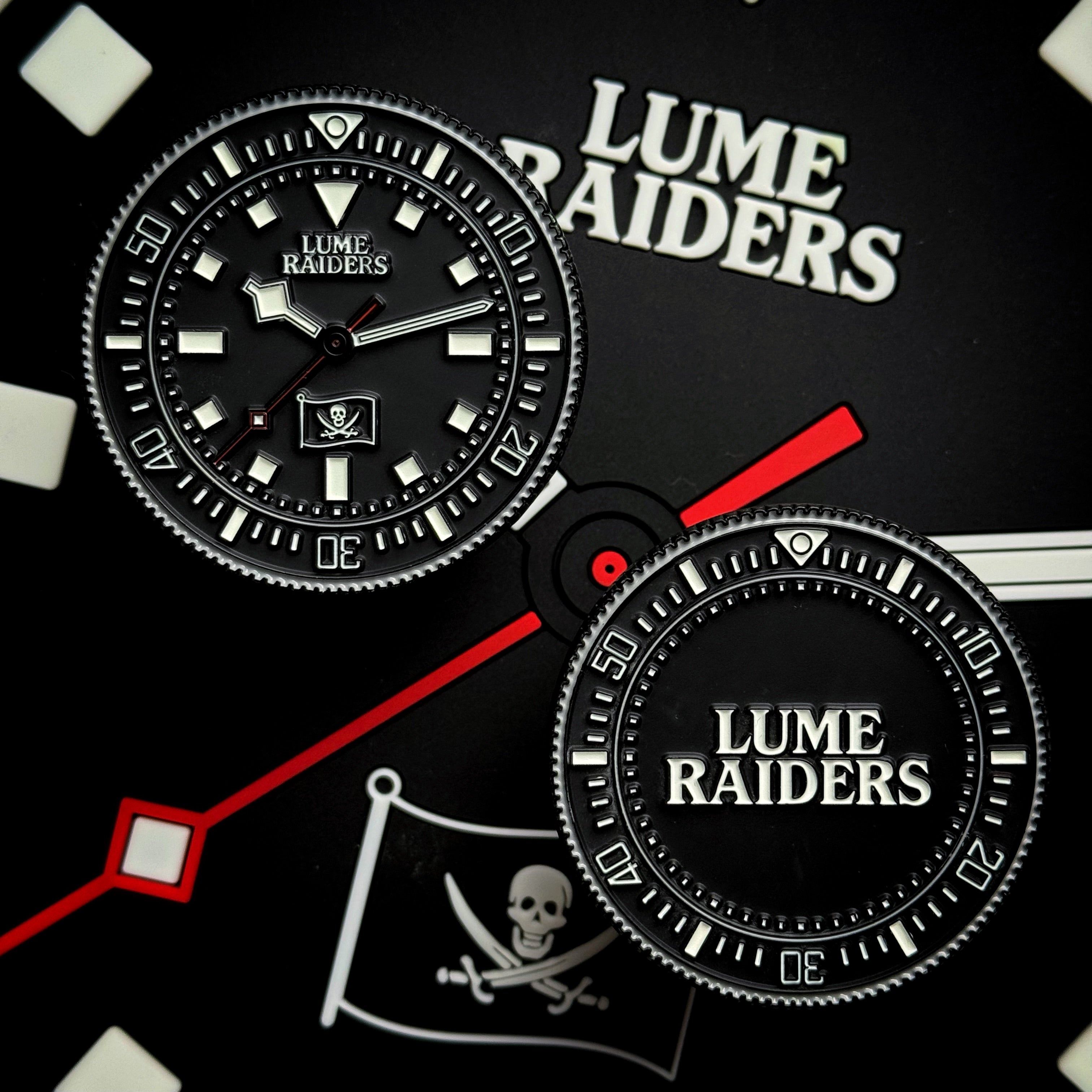 Lume Raiders™ Raid Diver FX Lumed Challenge Coin
