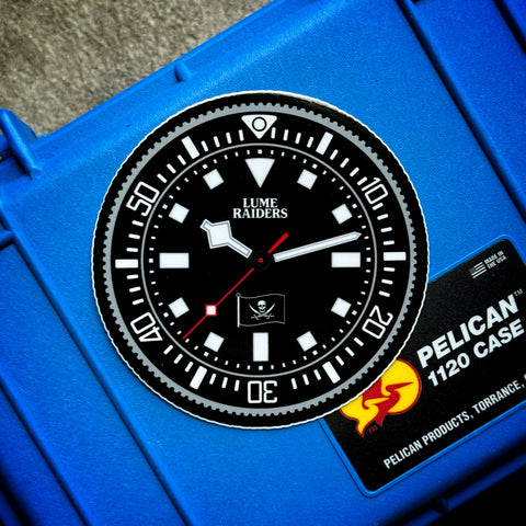 Lume Raiders™ Raid Diver FX Watch Sticker