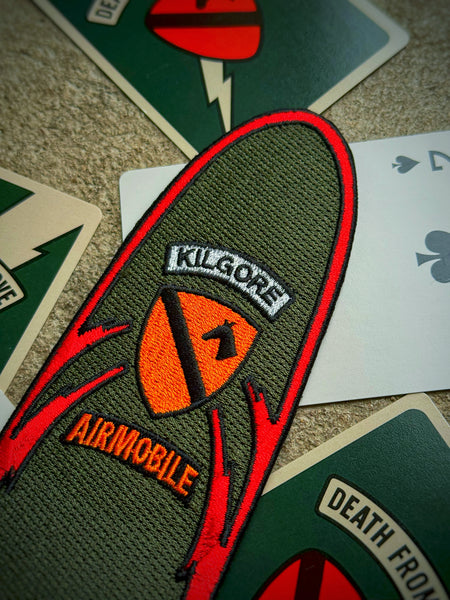 The 8.6” Charlie Don't Surf Kilgore Surfboard Patch