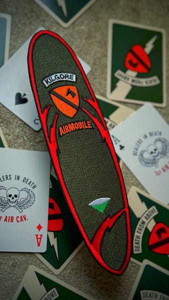 The 8.6” Charlie Don't Surf Kilgore Surfboard Patch