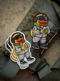 Zero Fucks Duck® x Dirty Birds “Duck-Off” Patch - Maduro