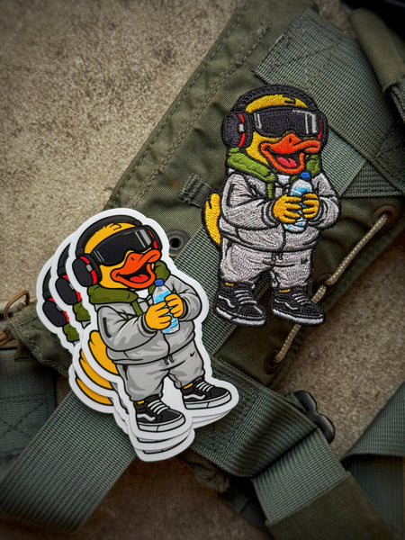 Zero Fucks Duck® x Dirty Birds “Duck-Off” Patch - Maduro
