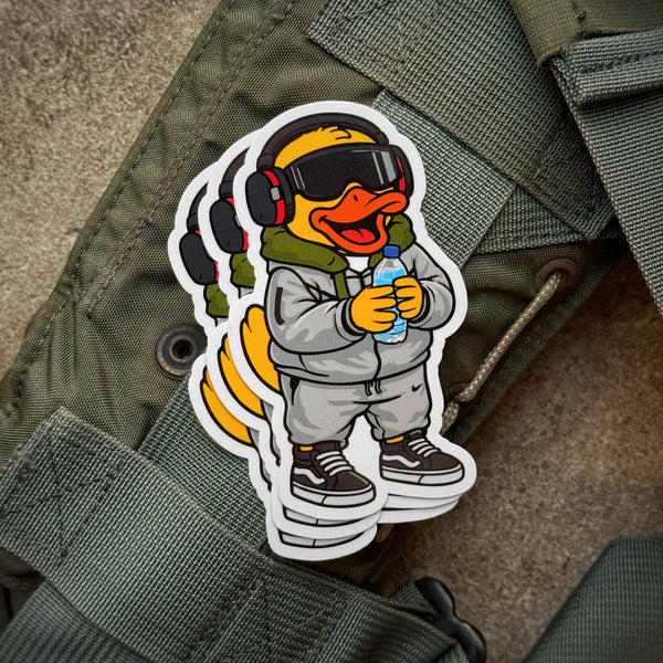 Zero Fucks Duck® x Dirty Birds “Duck-Off” Sticker - Maduro