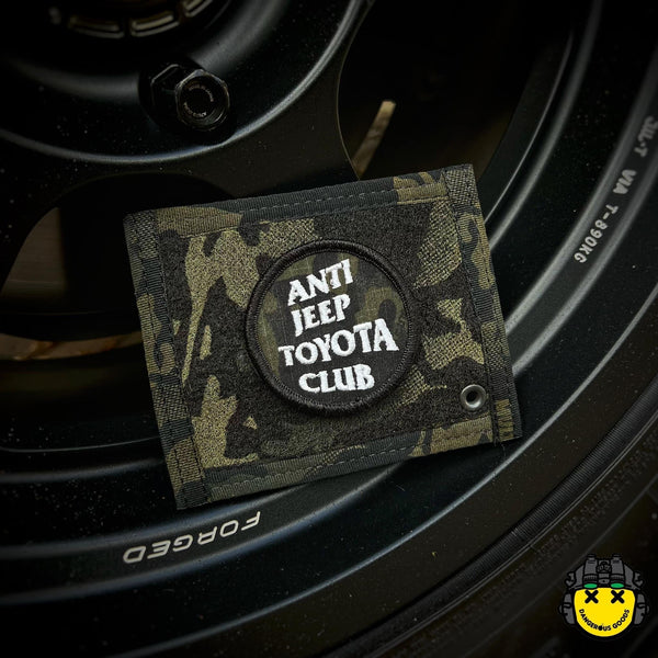 Overland Goons “Anti Jeep Yota Club” Patch - Multicam Black