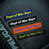 Dept of War Boyz Box Logo Stickers - 4 Colorways