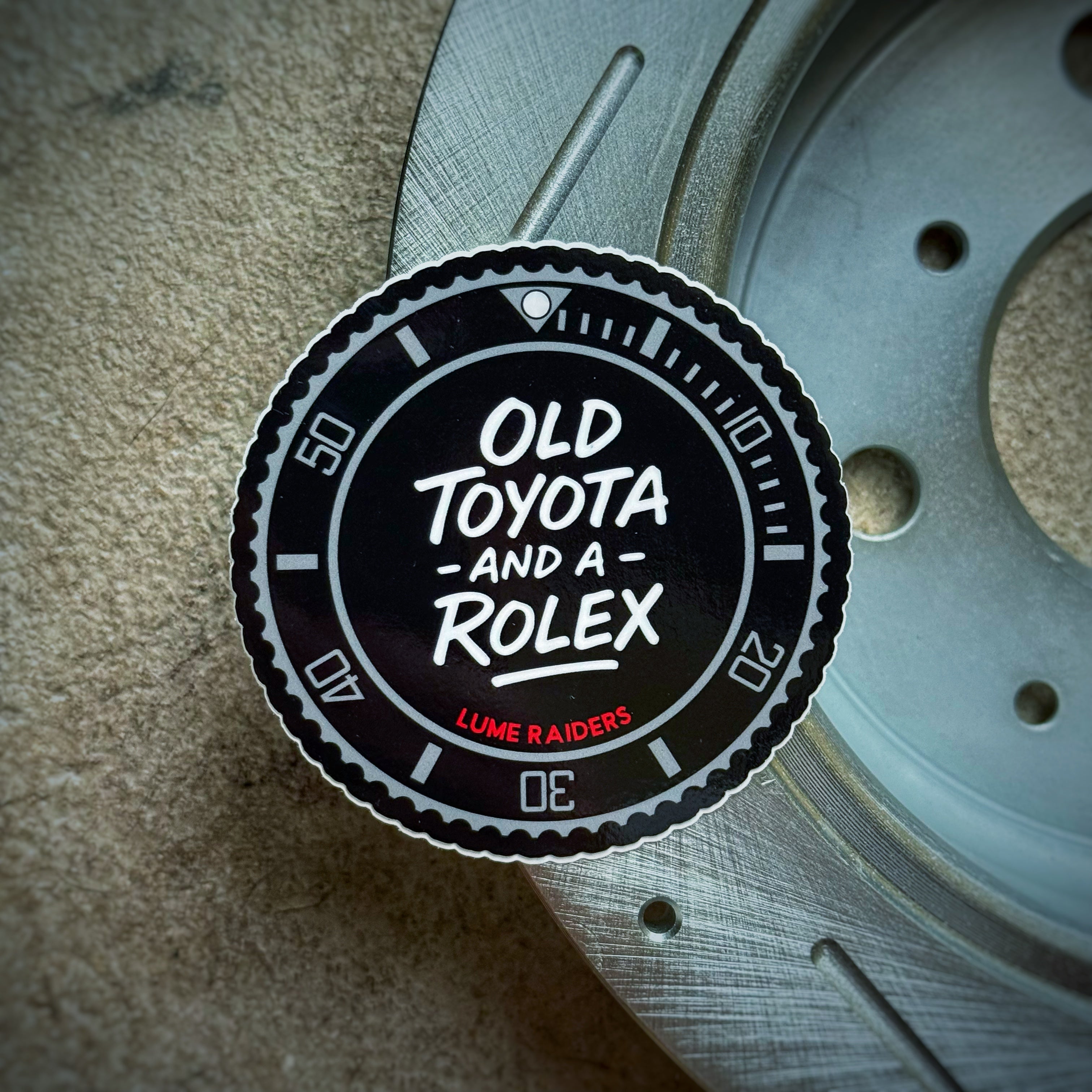 Lume Raiders™ “Old Yota and a… ” Sticker