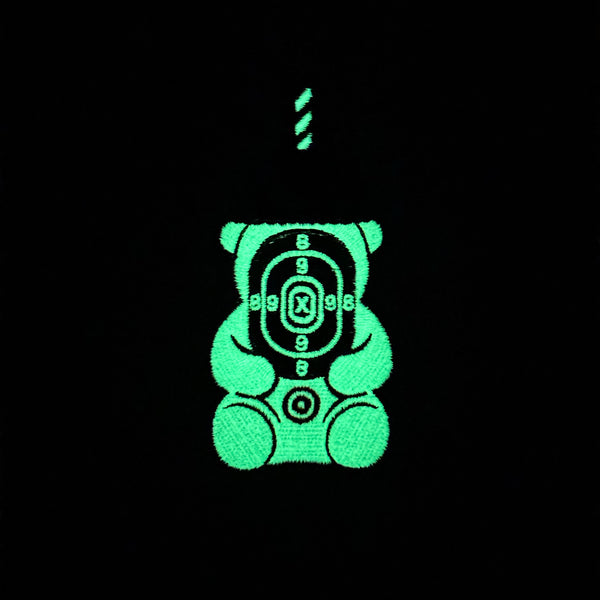 Dangerous Goods PEWBUCKS “DoubleShot” Target Bear Cup Patch