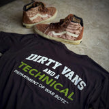 Dept of War Boyz™ Dirty Vans and a TECHNICAL T-Shirt