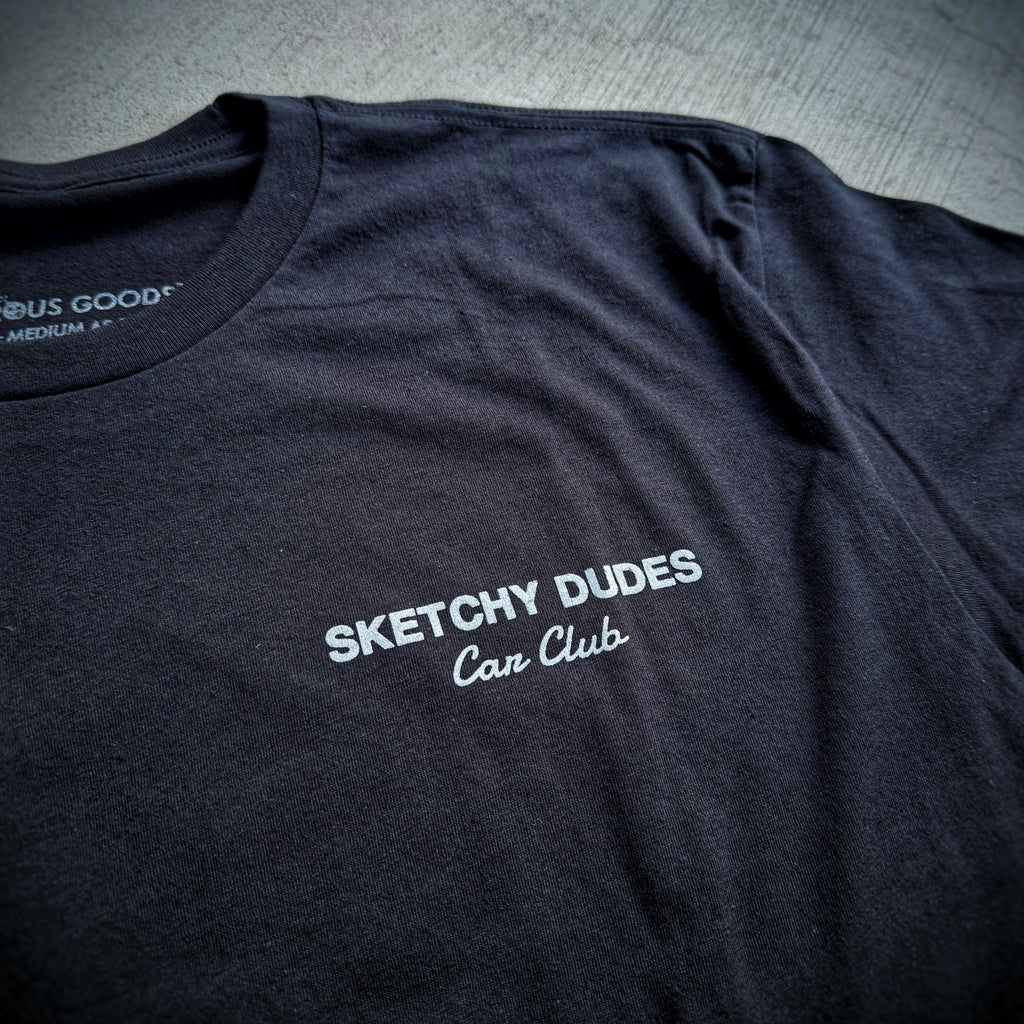 Lume Raiders™ Sketchy Dudes Car Club T-Shirt | DUMP BOX