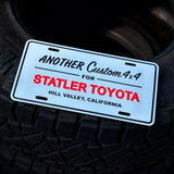 STATLER YOTA “Another Custom 4x4” Aluminum License Plate
